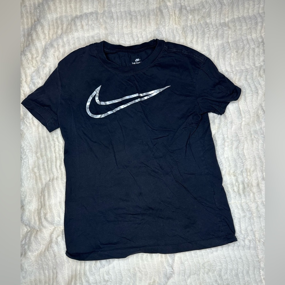 Nike metallic short sleeve